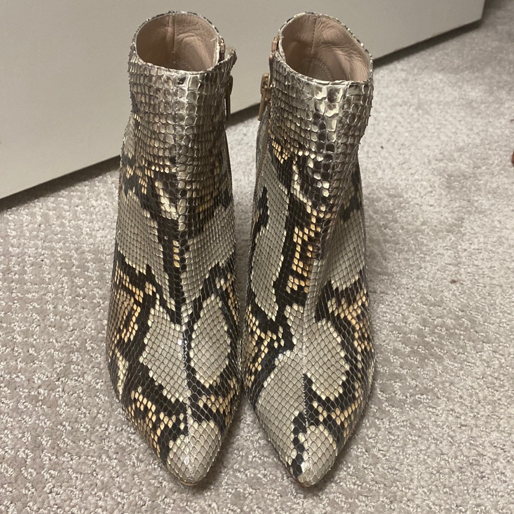 Stuart Weitzman Python Boots